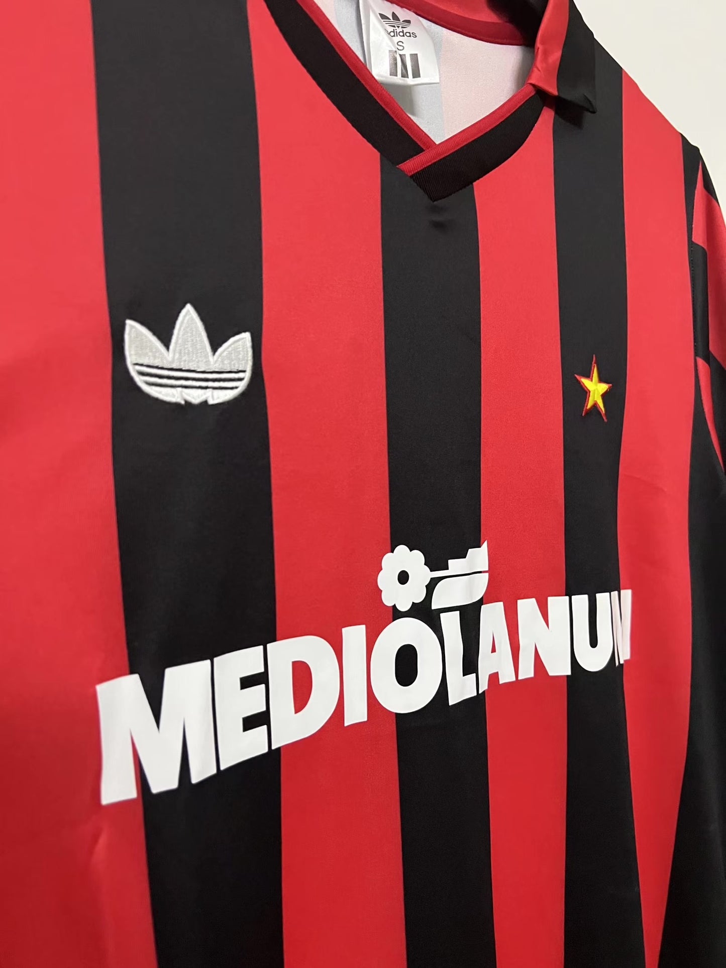 90/91 AC Milan Home Retro