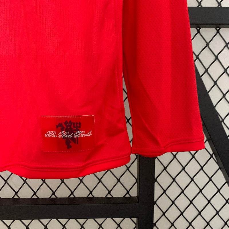07/08 Manchester United Home Retro (UCL FINAL + UCL PATCHES)