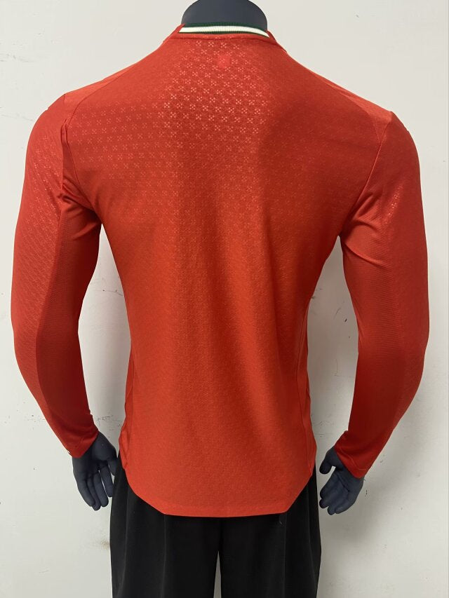 25/26 Portugal Home (Player Version - Long Sleeve)