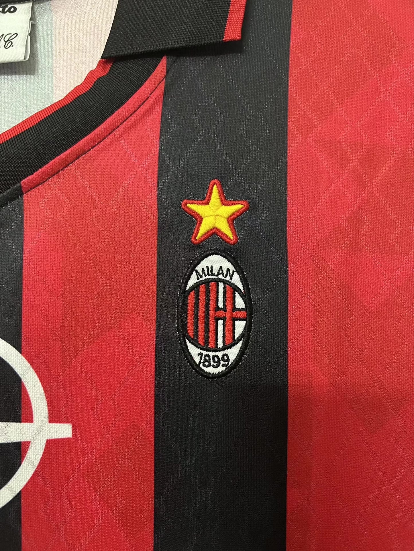 95/96 AC Milan Home Retro