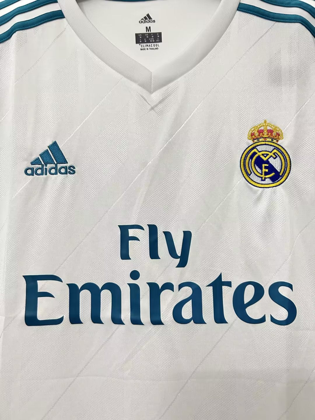 17/18 Real Madrid Home Retro (Long Sleeve)