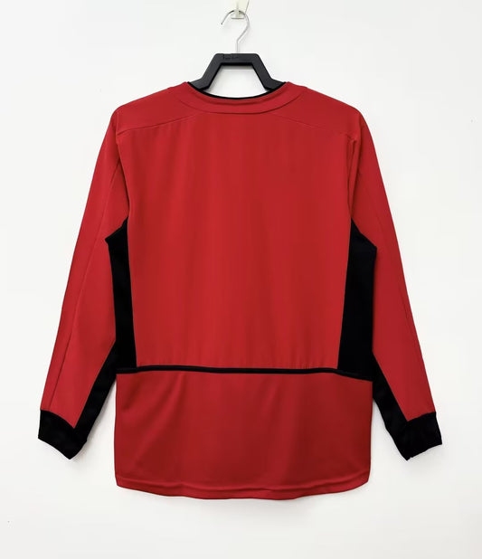 02/04 Manchester United Home Retro (Long Sleeve)