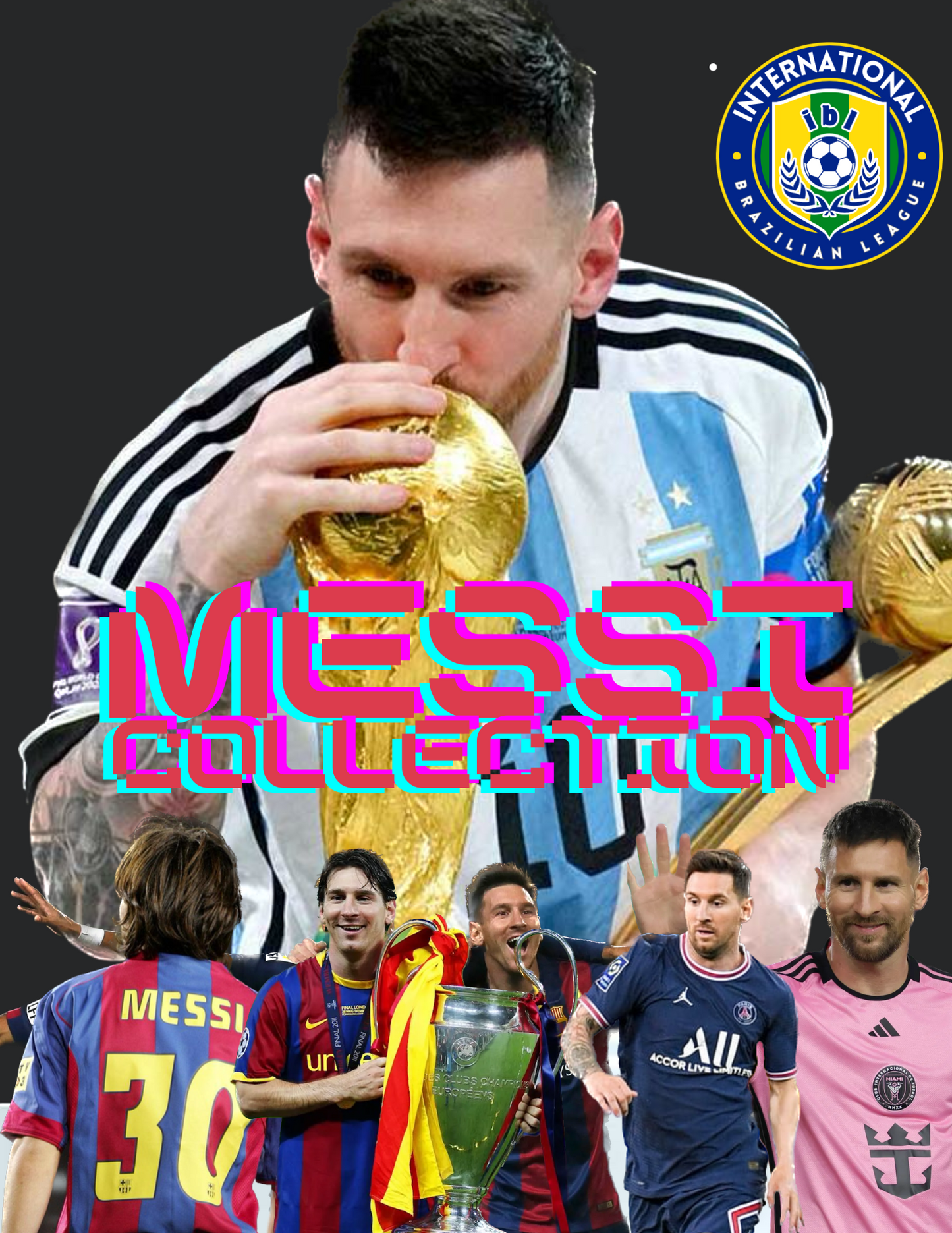 Messi Legacy Collection (6 shirts)