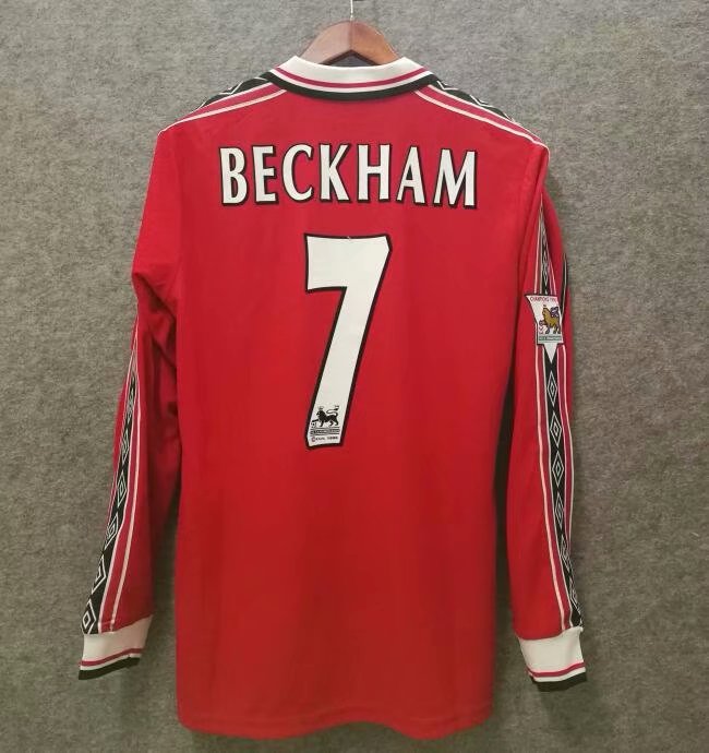 1998 Manchester United Retro (Long Sleeve)