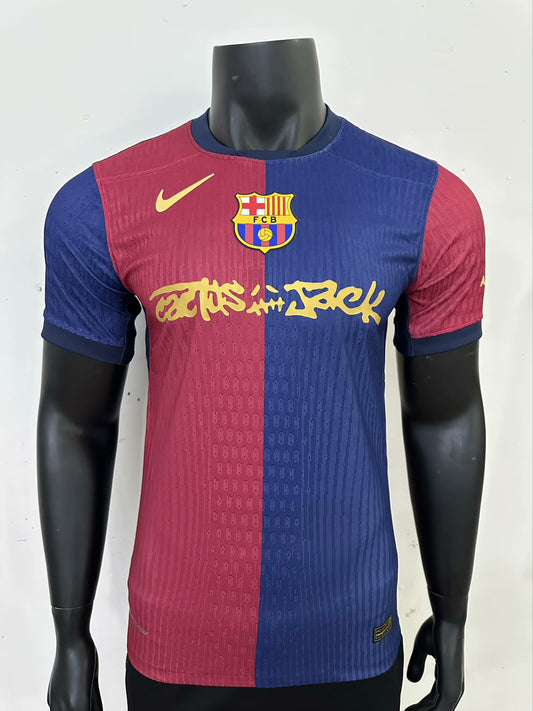 24/25 Barcelona Home (Travis Scott - Catcus Jack - Player Version)