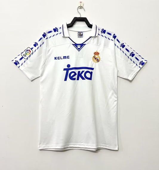 96/97 Real Madrid Home Retro