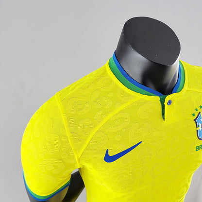 22/23 Brazil Home (Player Version) - World Cup 2022