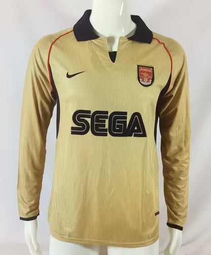 01/02 Arsenal Away Retro (Long Sleeve) SEGA