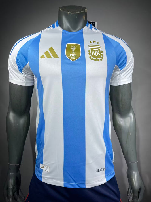 Argentina Home 24/25 (Player Version + World Cup Patch)