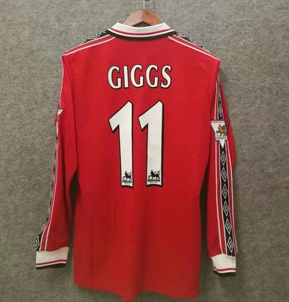 1998 Manchester United Retro (Long Sleeve)