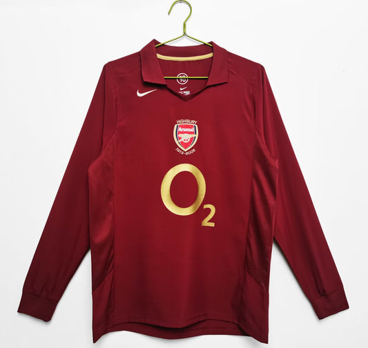 05/06 Arsenal Home Retro (O2)