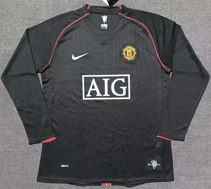 Manchester United Away Retro 07/08 (Long Sleeve)